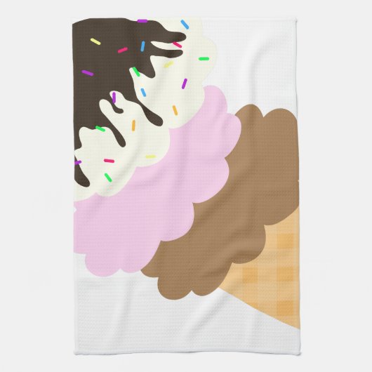 Icy Süße Handtuch (Vertikal)