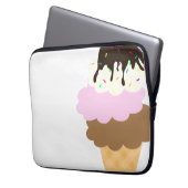 Icy Süße Laptopschutzhülle (Vorderseite Links)