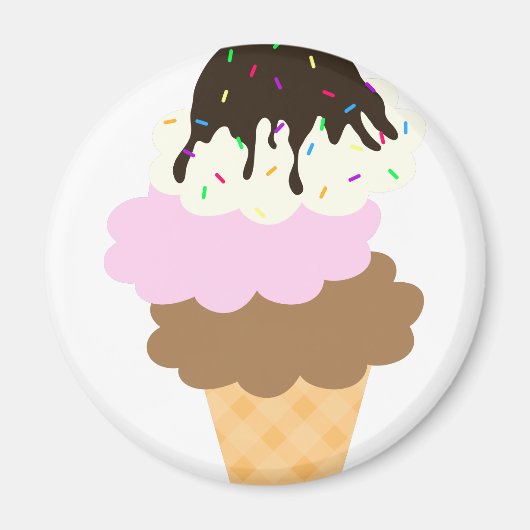 Icy Süße Magnet (Vorne)