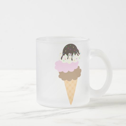 Icy Süße Mattglastasse (Rechts)