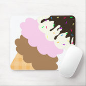 Icy Süße Mousepad (Mit Mouse)