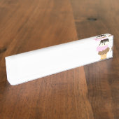 Icy Süße Namensplakette (Seite)