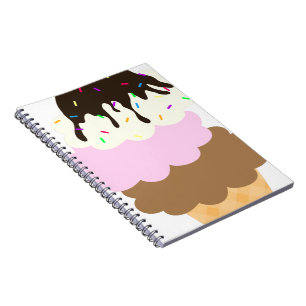 Icy Süße Notizblock