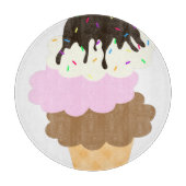 Icy Süße Schneidebrett (Vorderseite)