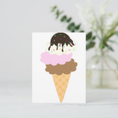 Icy Sweetness Postkarte (Stehend Vorderseite)