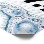 Icy Tiles Poster (Ecke)