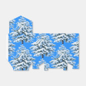 Icy Tree Dreams Snowy Forest Geschenkschachtel (Ungefaltet)