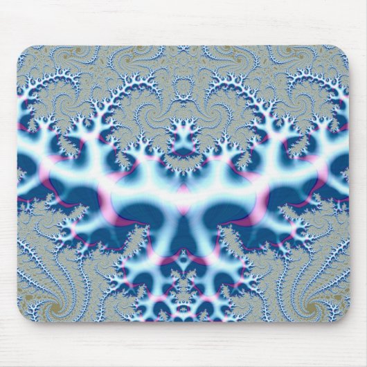 ~ Icy White und Blue~ Mousepad (Vorne)