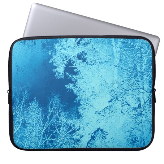 Icy Winter... Laptopschutzhülle (Vorderseite)