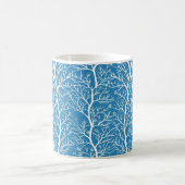 Icy Winter Pattern Coffee Tasse (Mittel)
