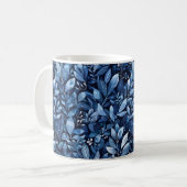 Icy Winter Pattern Coffee Tasse (Vorderseite Links)