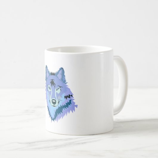 Icy Wolf Kaffeetasse (VorderseiteRechts)