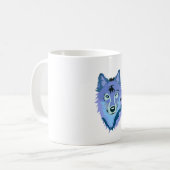 Icy Wolf Kaffeetasse (Vorderseite Links)