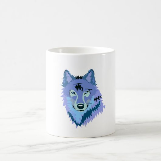 Icy Wolf Kaffeetasse (Mittel)