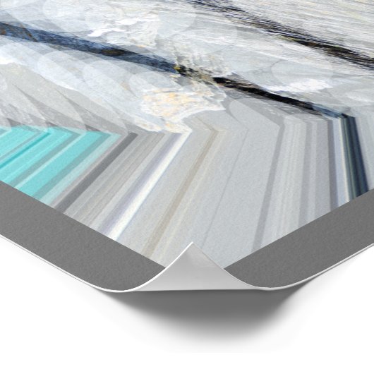 Icy-Zeittunnel Poster (Ecke)