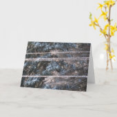 Icycle Lines Winter Card Karte (Gelbe Blume)