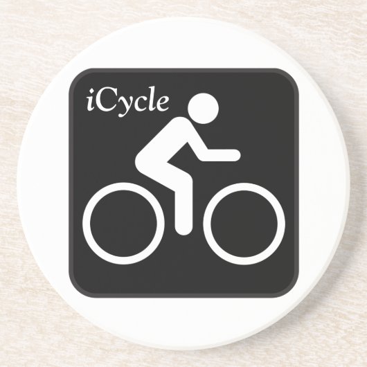 iCycle Sandstone-Coaster Untersetzer (Vorne)