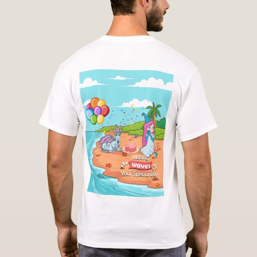 Icy's Bday 2024 T-Shirt (Rückseite)