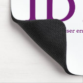 ID10T Mousepad (Ecke)