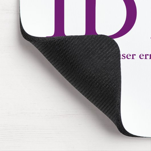 ID10T Mousepad (Ecke)
