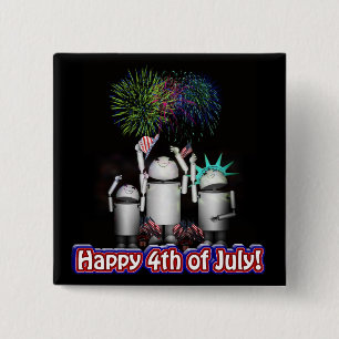 ID-4 - Robox9 & Familie feiern Freiheit Button