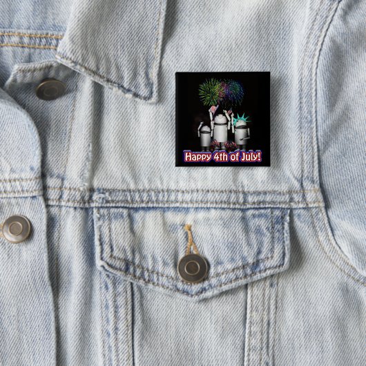 ID-4 - Robox9 & Family feiern Freiheit Button (Beispiel)