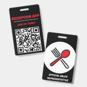 ID-ABZEICHEN AUSWEIS (Vorder- & Rückseite)