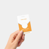 ID Abzeichen Einfache Logo-Vorlage Mitarbeiter-Fot Ausweis (Handheld)