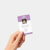 ID Abzeichen Foto Vorlage Schule Tour Musik Tour Ausweis (Handheld)