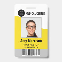 ID-Abzeichen mit Lanyards für Geschäftsmitarbeiter