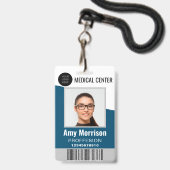 ID-Abzeichen mit Lanyards für Geschäftsmitarbeiter Ausweis (Front with Lanyard)