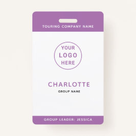 ID Abzeichen Template Children School Tour Musik-T Ausweis