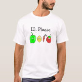ID Bitte Funny Trump Sarcasm Shirt (Vorderseite)
