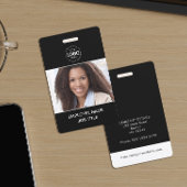 ID Card Foto und Logo Upload Mitarbeiter Ausweis