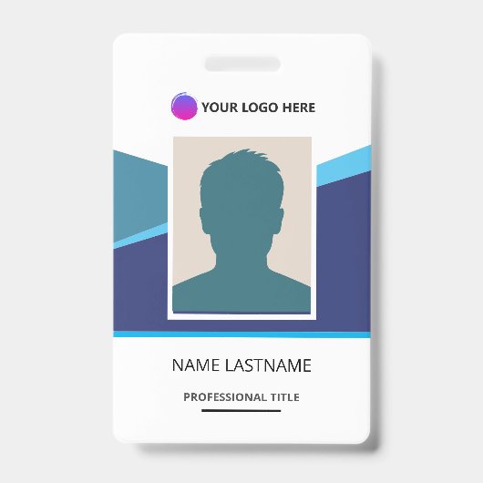ID Card Identification Badge Ausweis (Vorderseite)