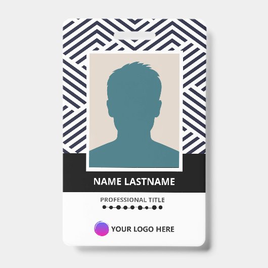 ID Cards Employee Custom Printing Ausweis (Vorderseite)