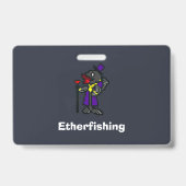 ID des erstklassigen Etherfischers Ausweis (Rückseite)