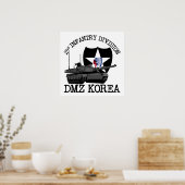 ID DMZ Korea Vet Poster (Küche)