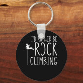 Id eher Rock Climbing Rock Climber Schlüsselanhänger (Vorderseite)