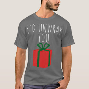 Id Entpacken Sie Weihnachts-Spaß Rude Offensive In T-Shirt
