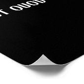 Id Est Quod Id Est Latin Poster (Ecke)