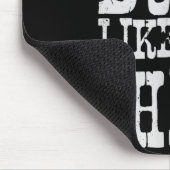 I'd Flex But I Like This Shirt _ Funny Gym Motivat Mousepad (Ecke)