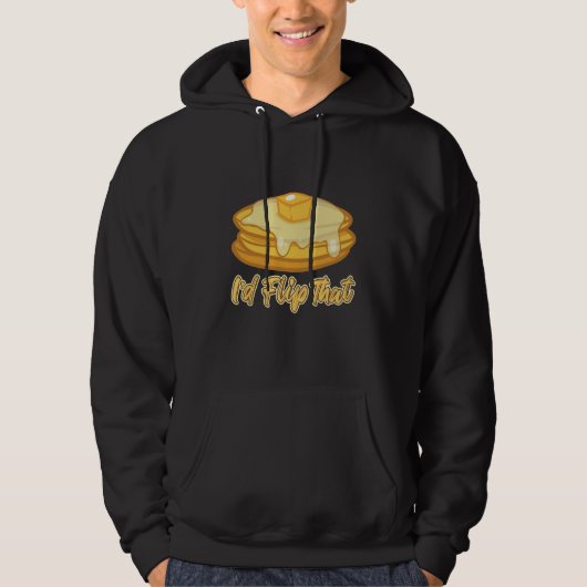 Id Flip That Breakfast Pancake Hoodie (Vorderseite)