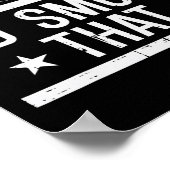 Id Grill, die Hühnerschweinkuh Flag Grillen Barbec Poster (Ecke)