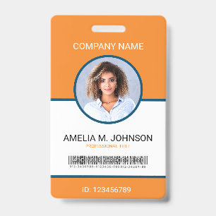 ID-Karte für das benutzerdefinierte Foto Ausweis