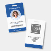 ID-Karte für das benutzerdefinierte Foto Ausweis (Vorder- & Rückseite)