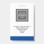 ID-Karte für das benutzerdefinierte Foto Ausweis (Rückseite)