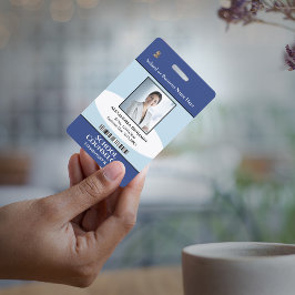 ID-Karte für das Logo-Foto von benutzerdefinierten Ausweis