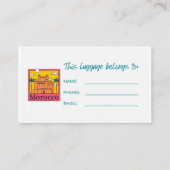 ID-Karte für Gepäckträger Begleitkarte (Vorderseite)