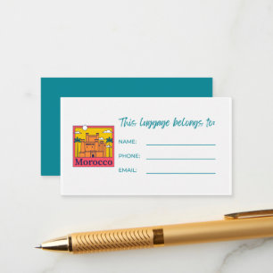 ID-Karte für Gepäckträger Begleitkarte